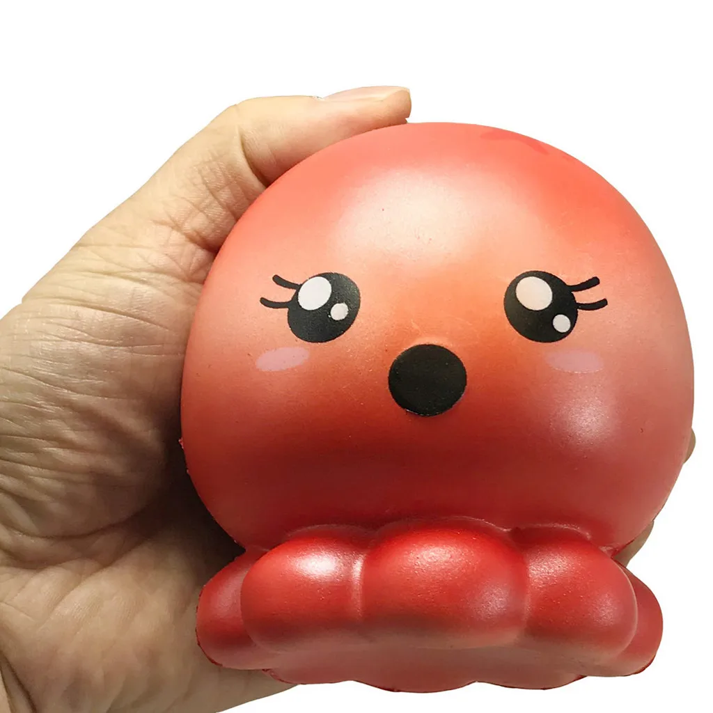 Jumbo очаровательны Осьминог коврик с запоминанием формы игрушки Squishes снятие