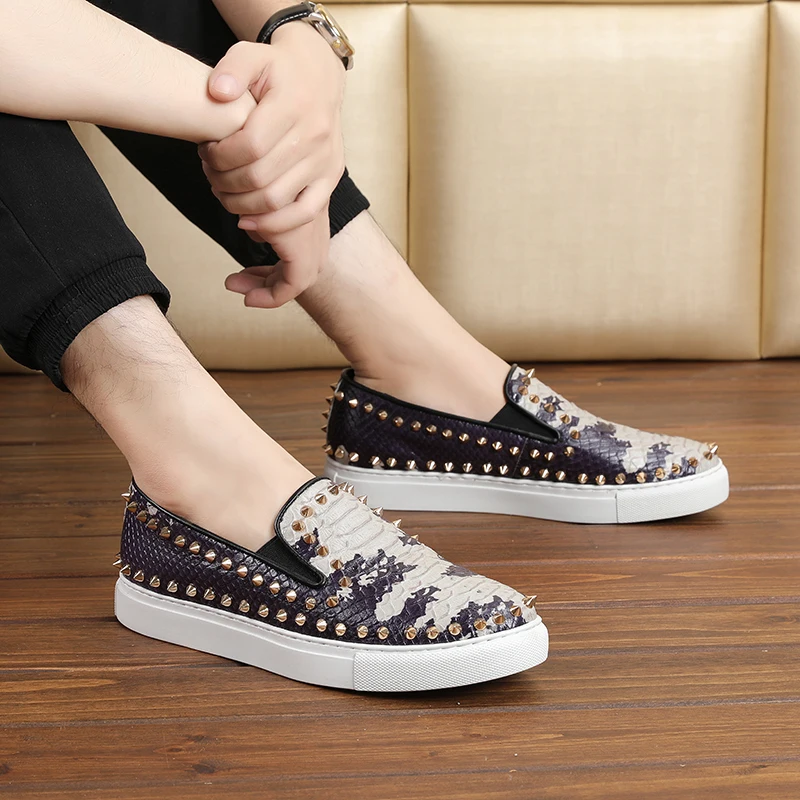 Ручной работы голубого цвета с пайетками заклепки для ткани Для мужчин