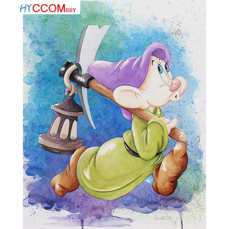 Алмазная вышивка из мультфильма 5D Diy Картина Вышивка крестом Dopey рукоделие