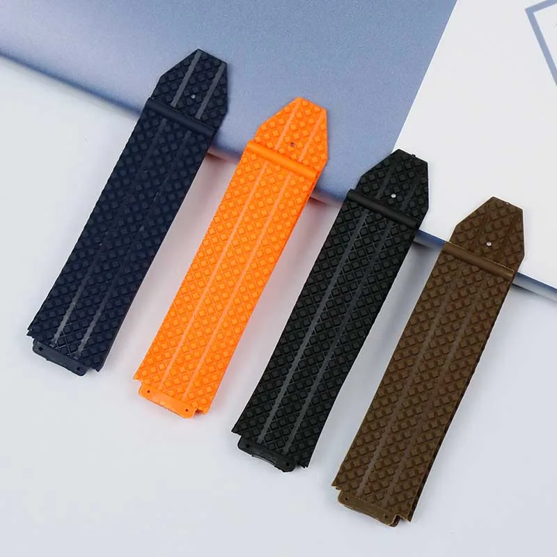 Аксессуары для часов мужчин и женщин силиконовые удобные резиновые ремешки