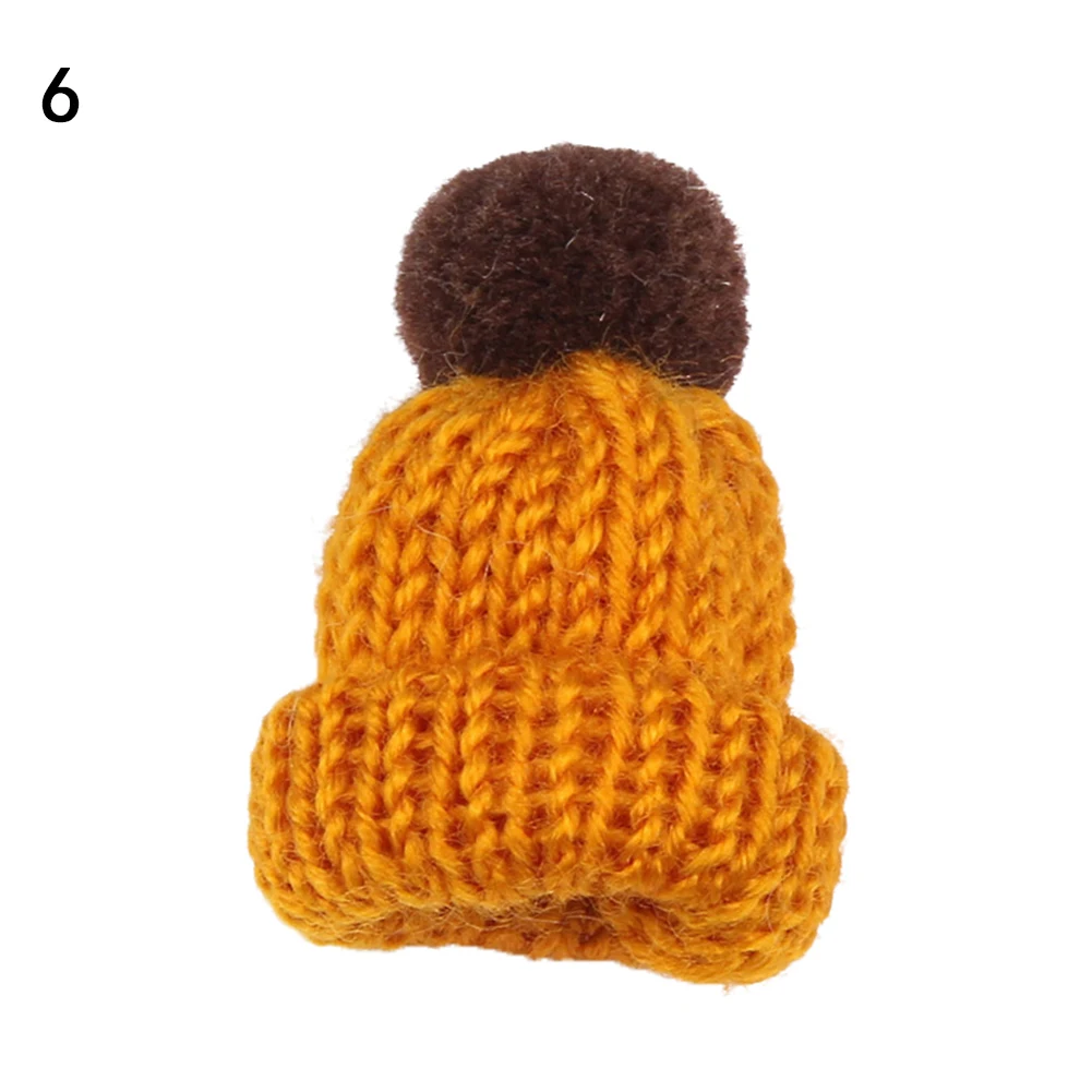 Women Fashion Knitted Pom Hat Brooch Pin Cute Christmas Gift Dress Scarf Accessory | Украшения и аксессуары