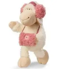 ear covering sheep Amy Jolly Sheep candy, цветок овцы, плюшевая игрушка, высокое качество, 35 см, 50 см, подарок на день рождения, подарок на день детей, 1 шт - Цвет: ear covering sheep