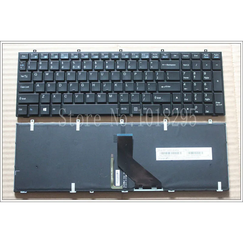 Новая клавиатура для Clevo cleovo W370ET W350ET W350 W370 W655 W670 US клавиатура ноутбука Подсветка