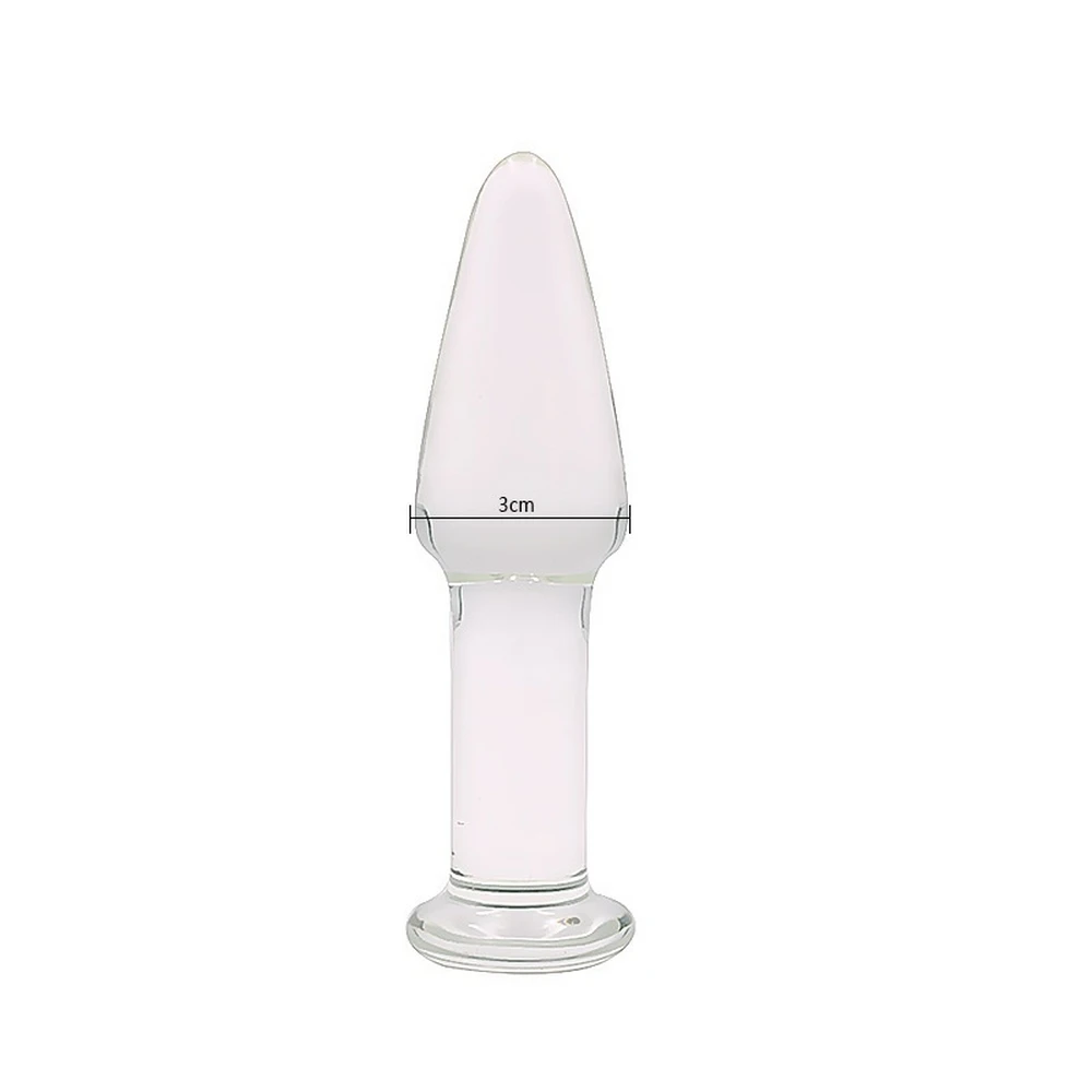 1pcs Butt Plug Glass Dildo Anal Beads Erotic Sex Toy Adult Products for Couples Gays Crystal Stimulator |