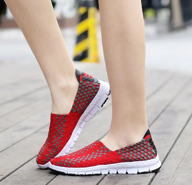 Женские кроссовки на платформе повседневные дышащие из эластичной сетчатой