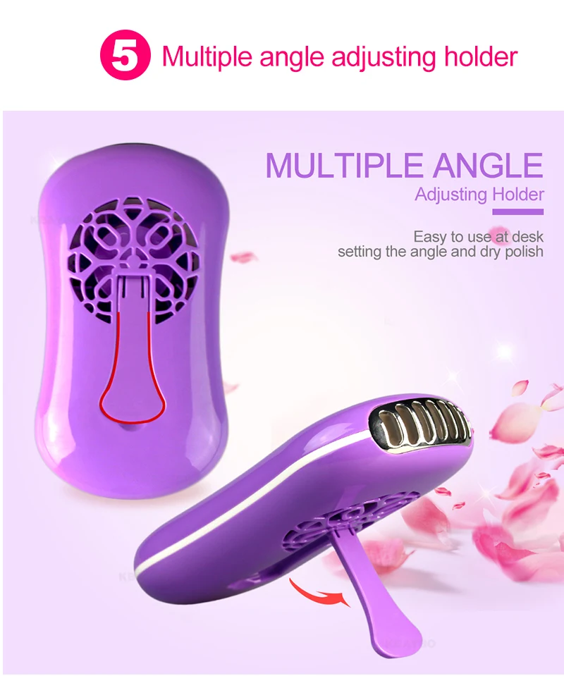 Portable USB Mini Fan Eyelash Dryer Air False Eye Lash Mascara Dryer Quick Drying Makeup Device Tools