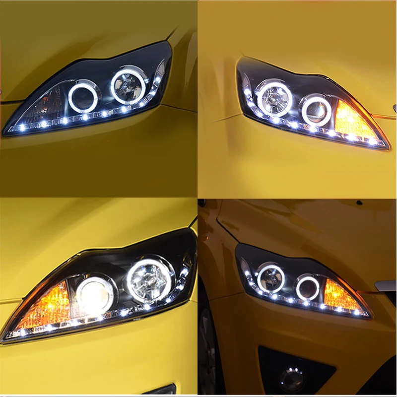 Hlxg автомобили для Ford Focus Автомобильные фары в сборе 2009 год HID Bi Xenon объектив