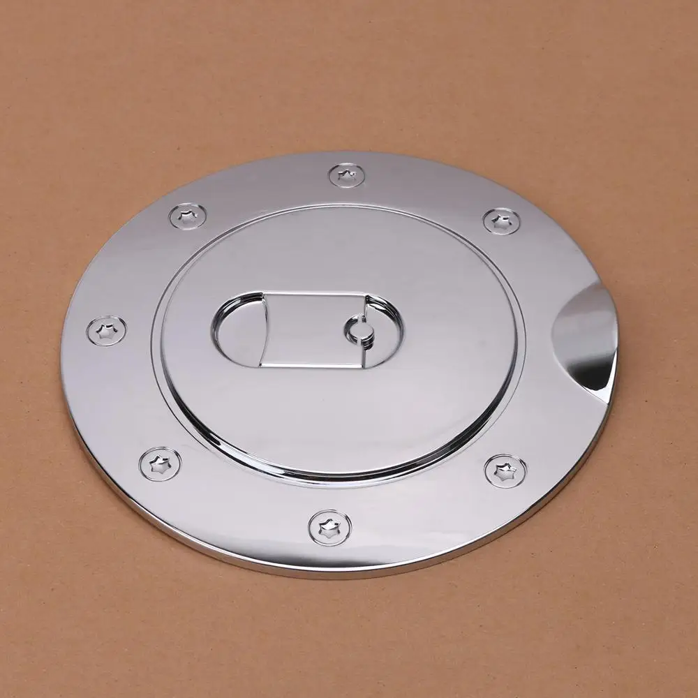 Тройной хромированный ABS газовый топливный бак крышка двери для Ford F150 1997 2003 1 шт.