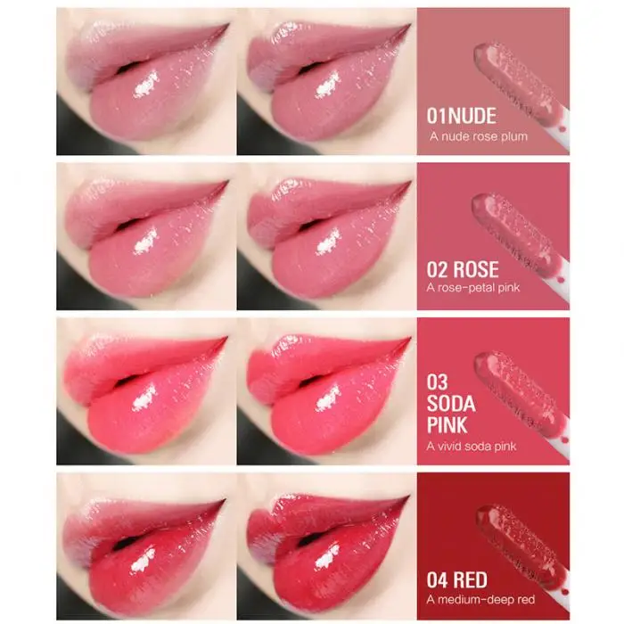 SACE LADY 9 видов цветов 3D зеркальная модная глазурь сексуальный женский пухленький блеск для губ косметический увлажняющий стойкий блеск для губ