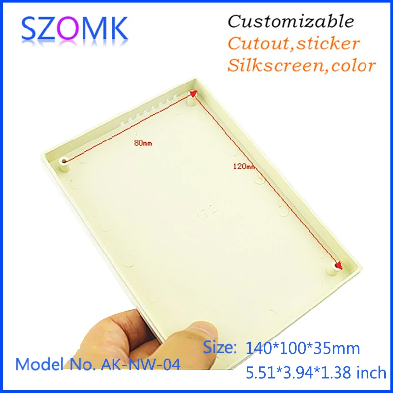 1 шт пластиковый шкаф для сетевого корпуса abs пластиковая коробка электроники