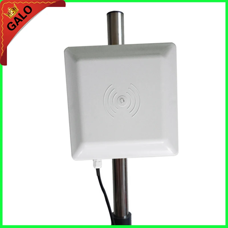 Считыватель карт UHF RFID дальность 6 м антенна 8 дБи RS232/RS485/Wiegand Read интегрированный