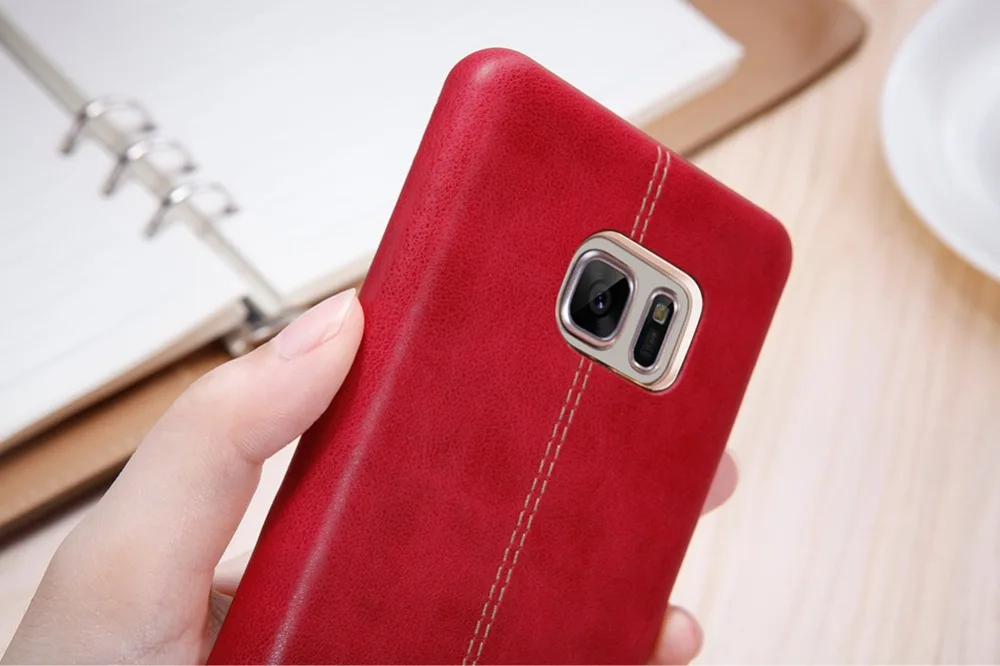 Чехол Nillkin Englon для samsung Galaxy Note FE Fan Edition, Роскошный чехол из искусственной кожи, винтажная задняя крышка, чехол для телефона s