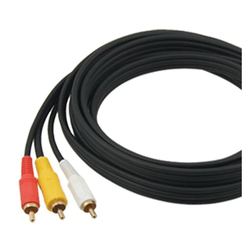 Топ 3 RCA папа м/м Аудио Видео кабель шнур метра|Кабели VGA| |