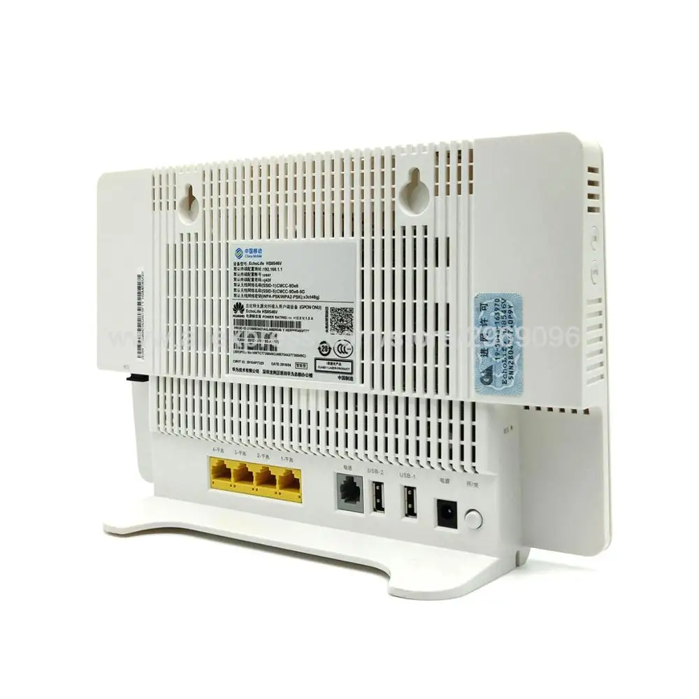HS8546V GPON ONU ONT HGU двухдиапазонный маршрутизатор 4GE+ wifi2.4 ГГц и 5 ГГц такая же функция, как HS8546V2 HG8245U HG8245Q2 GPON ONU ONT