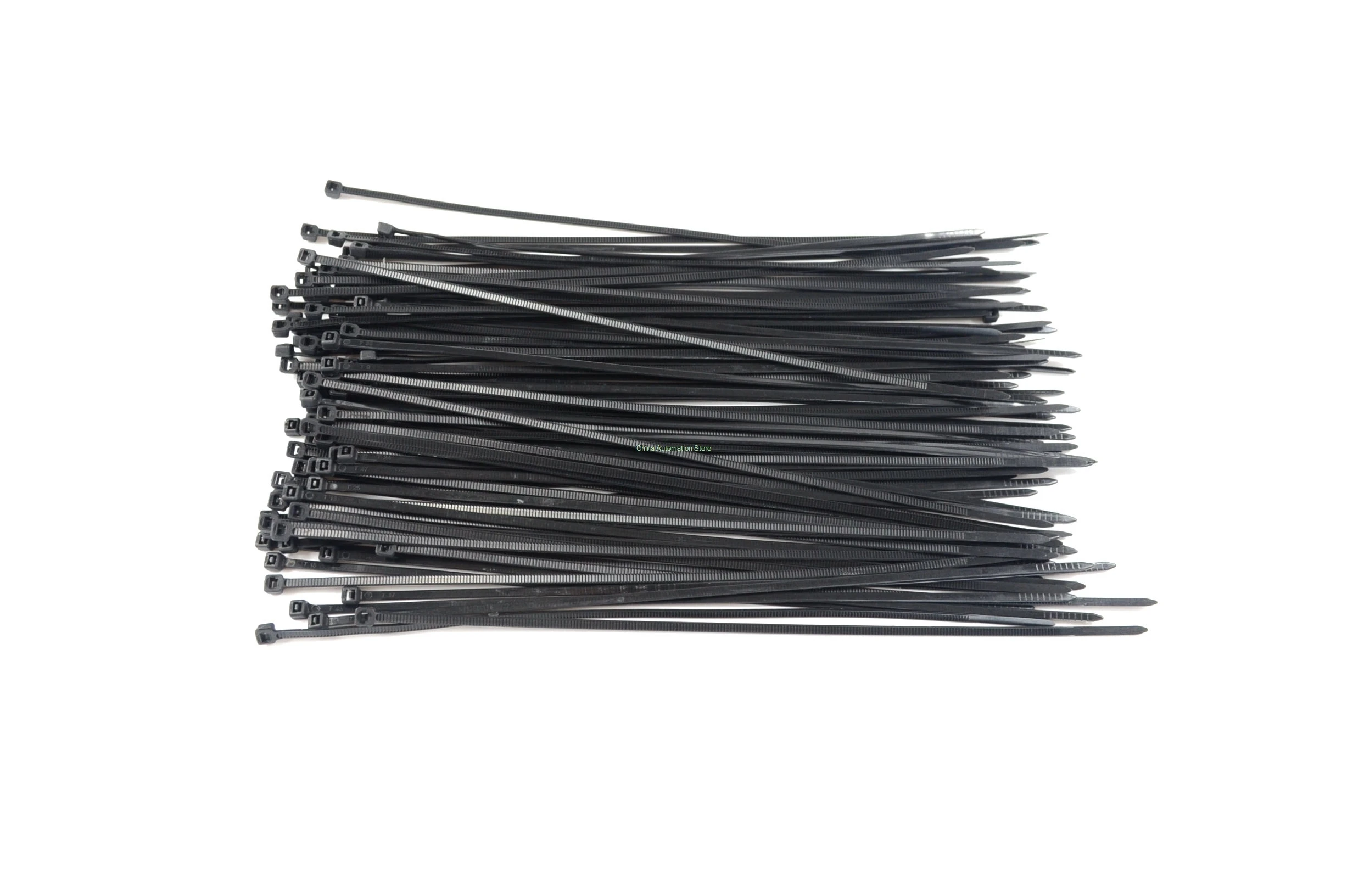 

1000PCS 3X100mm ( 4'' Inch) Black Self Lock Plastic Nylon Cable Ties Zip Wire