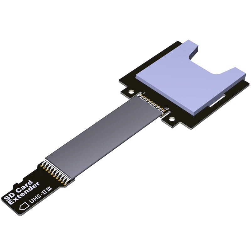 Удлинительный кабель для карты памяти MicroSD TF высокая скорость до 312 Мб/сек SDHC SDXC