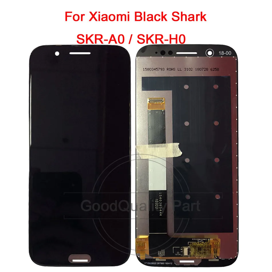 Для Xiaomi mi Black Shark ЖК дисплей сенсорный экран дигитайзер SKR A0 сборка Замена BlackShark helo