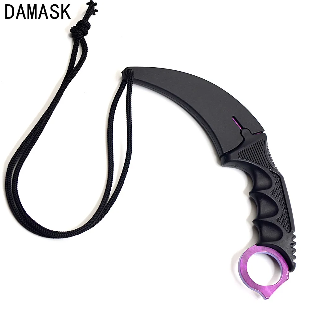 Cs Go охотничий нож выживания Tactical a ножи Karambit Supervivencia настоящие Outillageбыл Куто Tactique