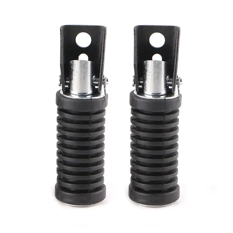 

High Quality Motorcycle Rear Footpegs Plate Footrest Rubber Pad Grip Cover for Suzuki 125cc GN 125 Accessory