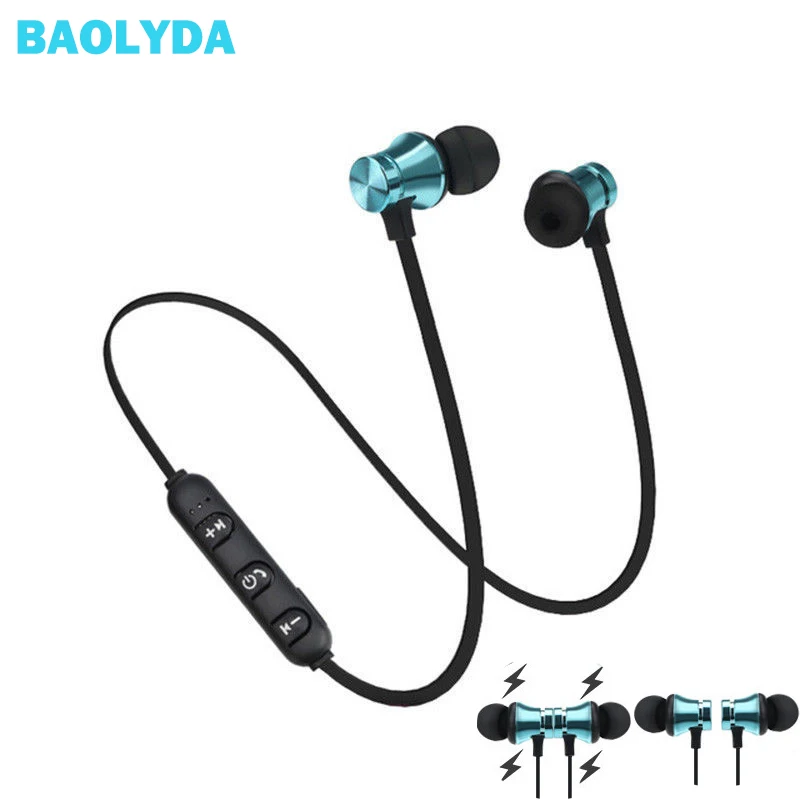 Baolyda Bluetooth наушники Спорт беспроводной с Handsfree микрофоном для huawei Xiaomi