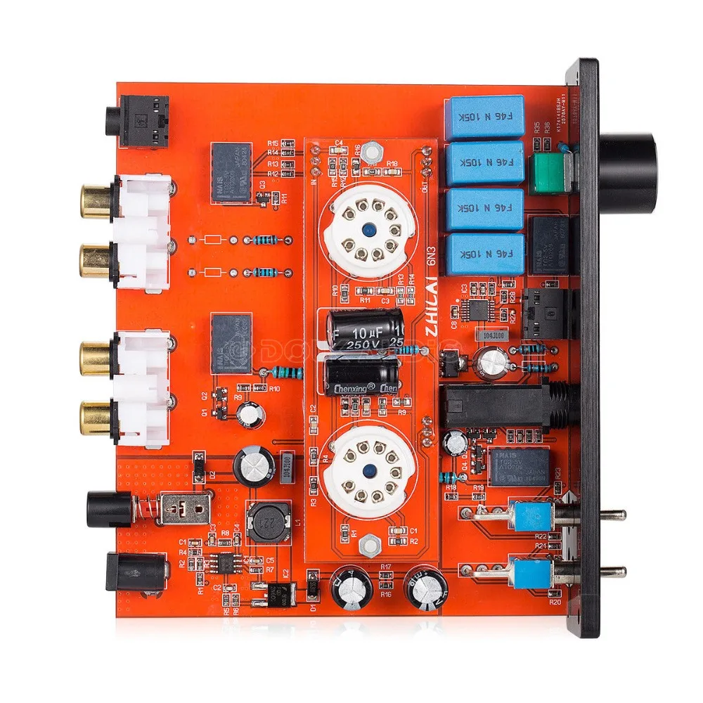 Nobsound Hi-Fi стерео 6N3 вакуумная трубка усилитель для наушников Мини предусилитель AUX