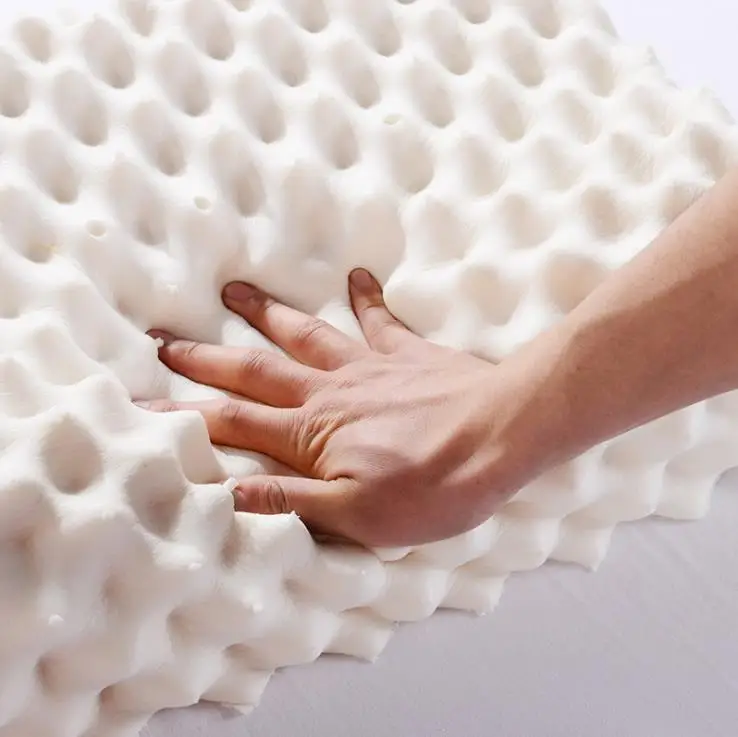 60x40 Thailand Pure Natural Latex Pillow Remedial Neck Protect Vertebrae Health Care Orthopedic Slow Rebound | Дом и сад
