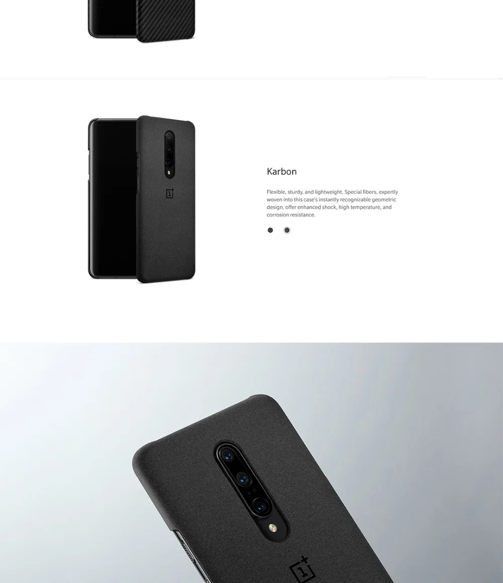 Официальный чехол для OnePlus 7Pro,, 7 Pro, OnePlus 7 Pro, на заказ, силиконовый песчаник, нейлон, карбон, бампер, кожаный чехол с откидной крышкой