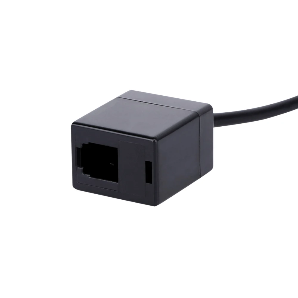 3.5mm Male Plug to RJ9 Female Adapter Extension Cable Telephone Cord |