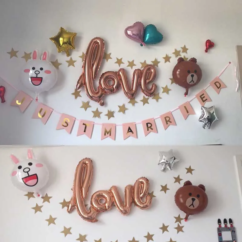 Буквы LOVE фольгированный шар Юбилей на свадьбу день рождения День Святого