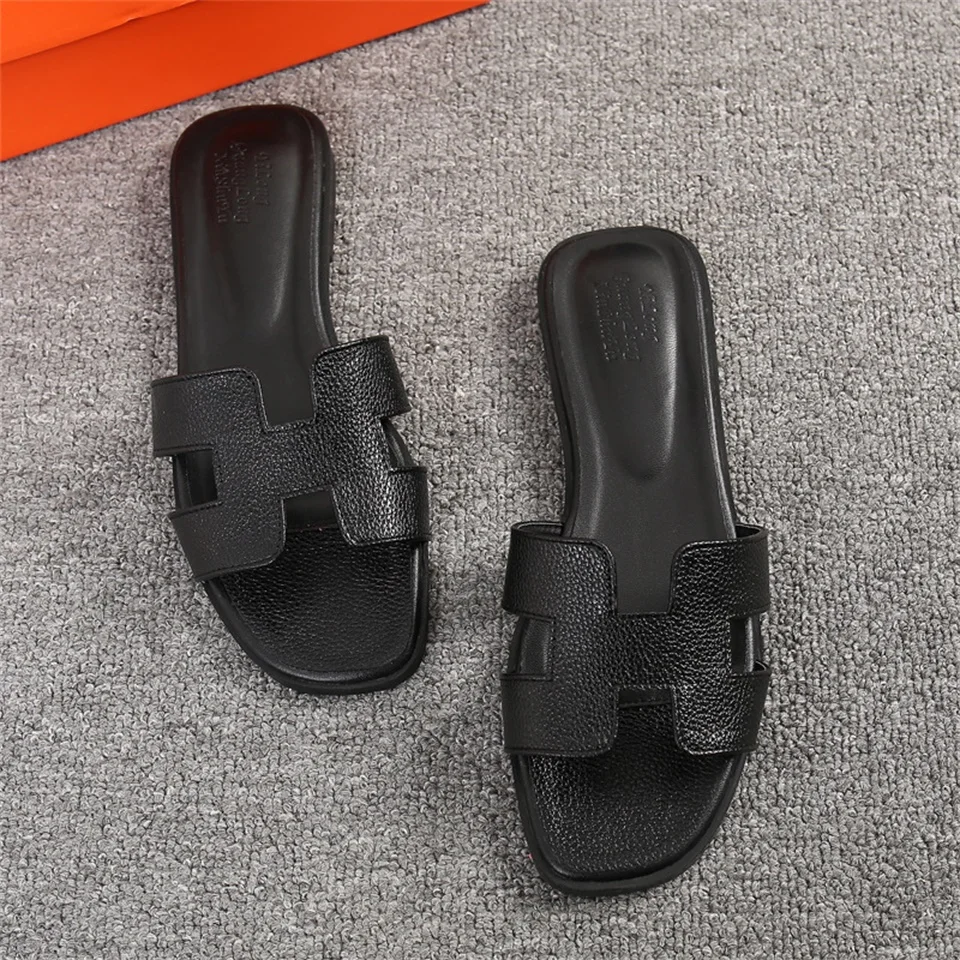 2018Summer Autumn Women Slippers Fashion Flat Heel Sandals Cool H Casual Shoes Ladies Flip Flo | Обувь