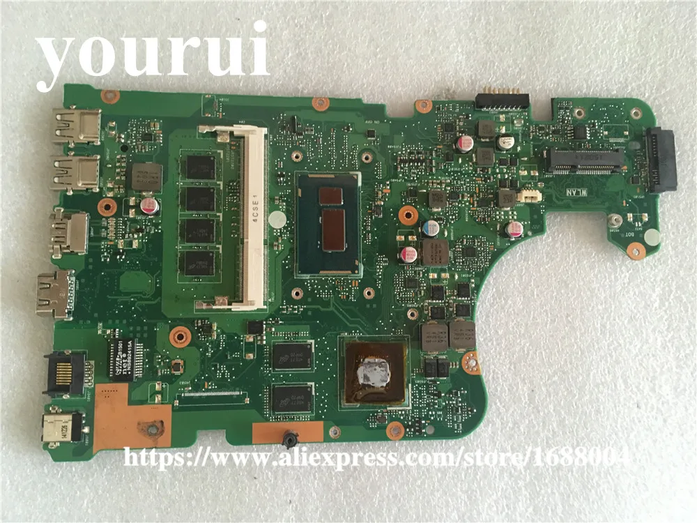 X555LD REV.2.0 i3 4010U ЦПУ материнская плата для ноутбука ASUS X555L X555LP A555L K555L F555L X555LJ 3