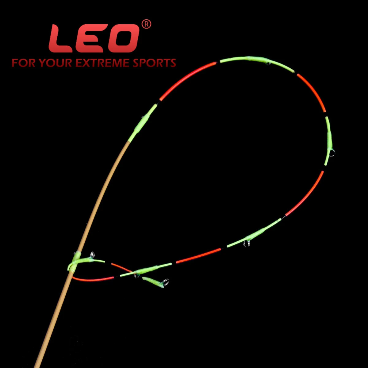 LEO semi-titanium alloy fishing rod slightly luminous high sensitivity micro lead boat gear | Спорт и развлечения