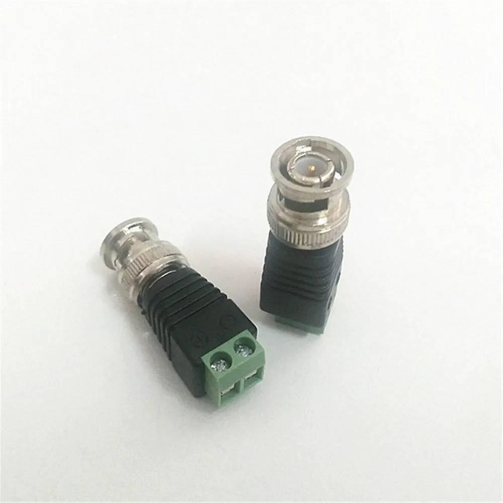 Бесплатная доставка Коаксиальный CAT5 BNC разъем для видеонаблюдения Камера