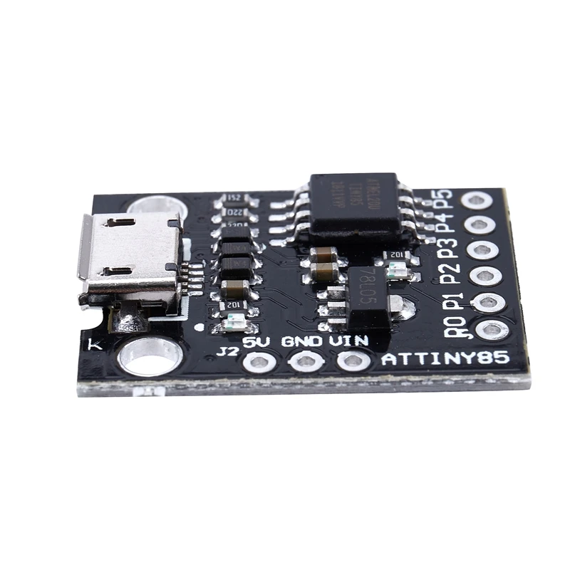 Разработка миниатюрного мини модуля ATTINY85 USB MCU макетная плата