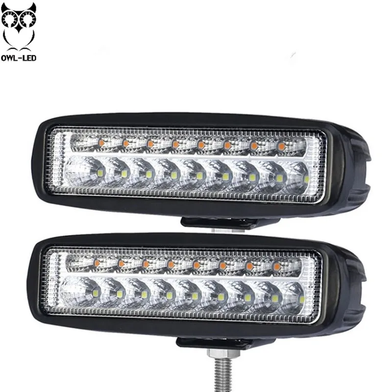 Сова светодиодный 6 дюймовый противотуманный внедорожный рабочий автомобильный