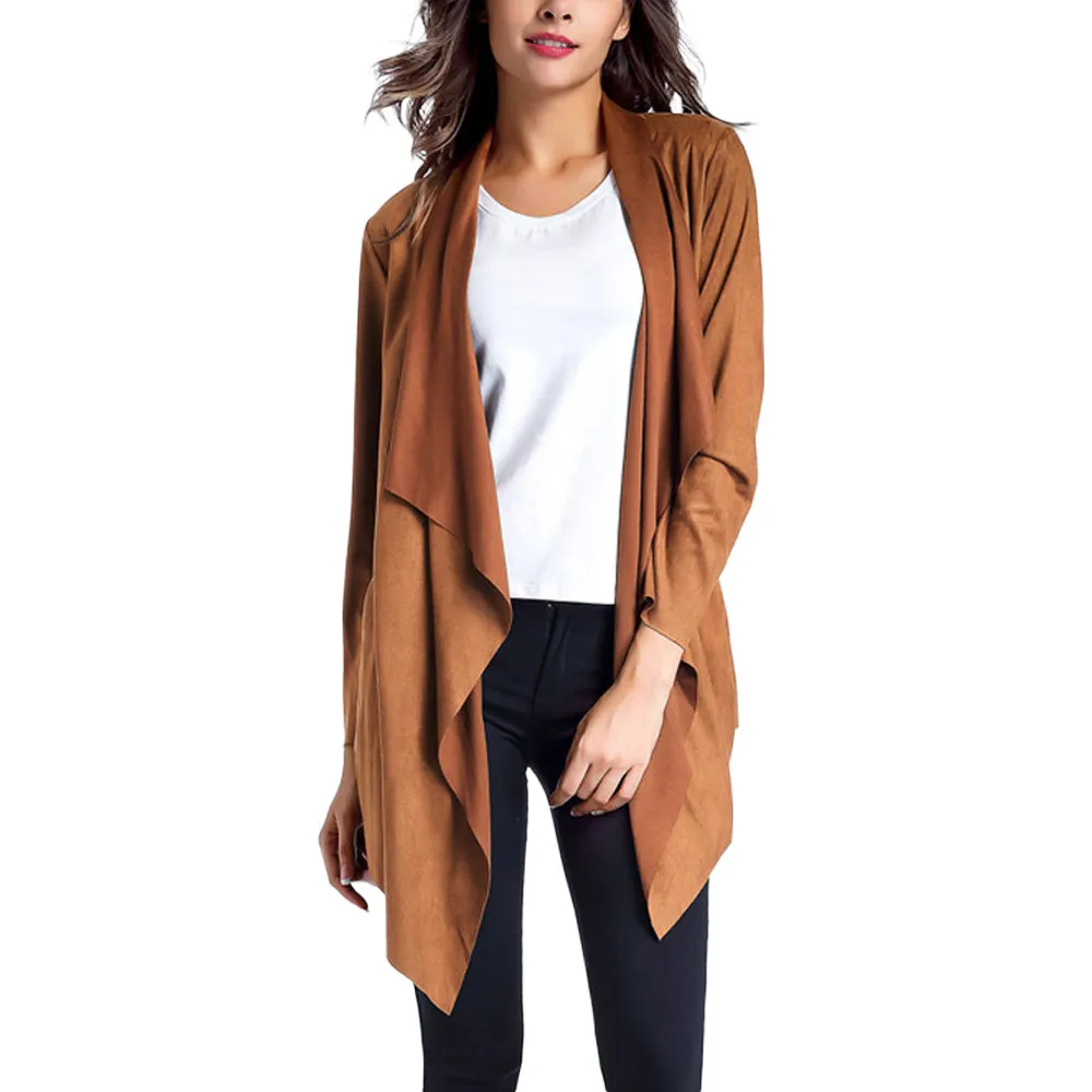 Женская ветровка из искусственной кожи асимметричная тонкая верхняя одежда