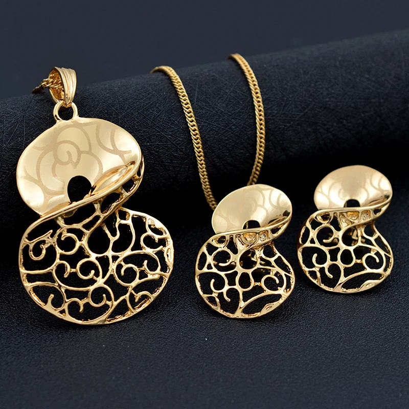Ювелирные украшения Sunny Jewelry в винтажном стиле серьги-кулон для свадьбы витой