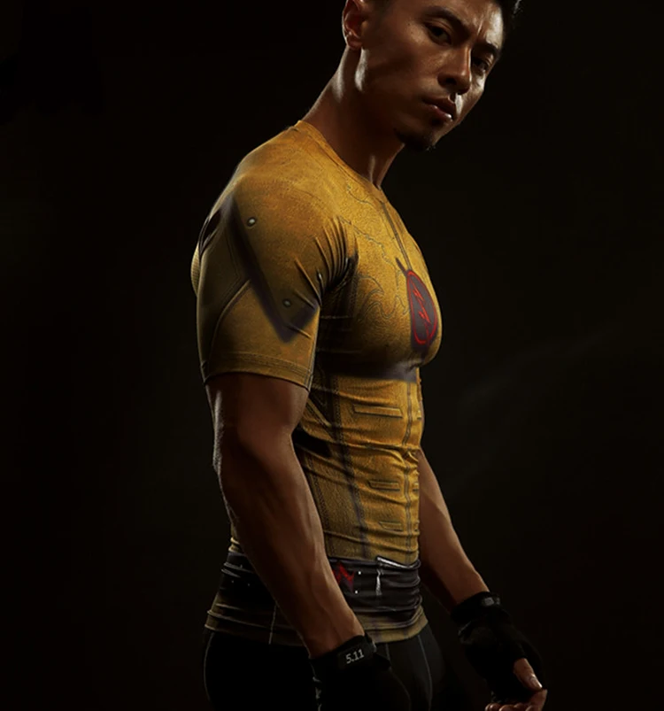 Мужской костюм для косплея футболка с 3D принтом реглан короткий рукав