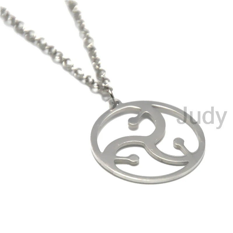 necklace2 12 шт./лот БДСМ символ Фетиш очарование ожерелье кожа Pride логотип SM эмблема мазохизм брелок-браслет Закладка - Окраска металла: necklace2