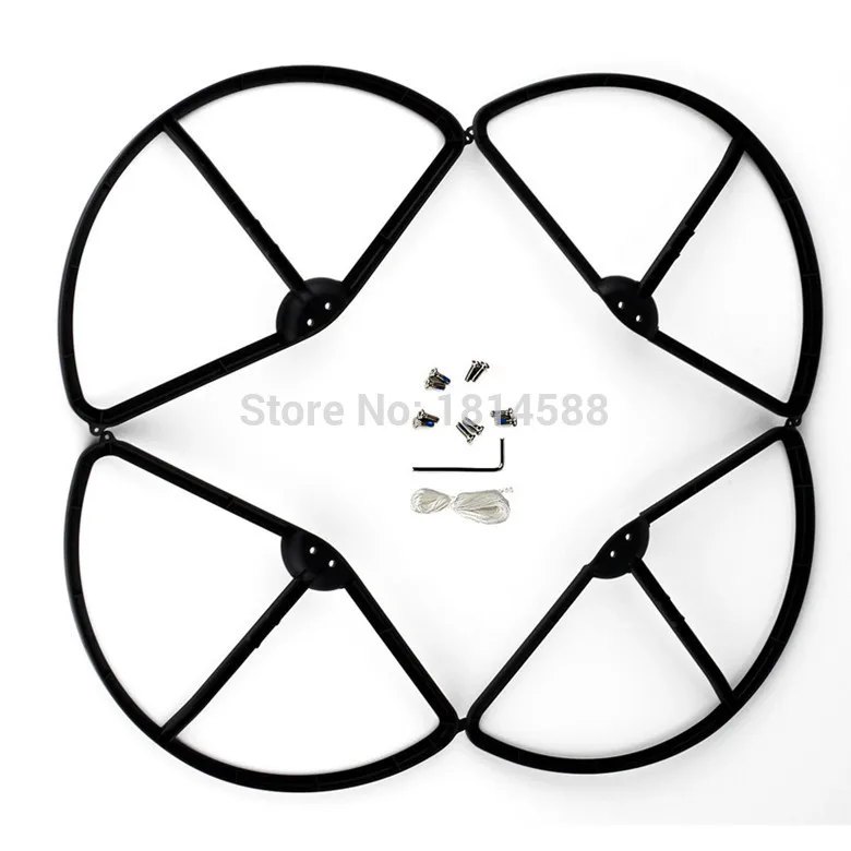 

DJI Phantom 3 воздушное четырехосевое лезвие самолета защитное кольцо пропеллер протектор WLtoys V303 черное защитное кольцо запчасти