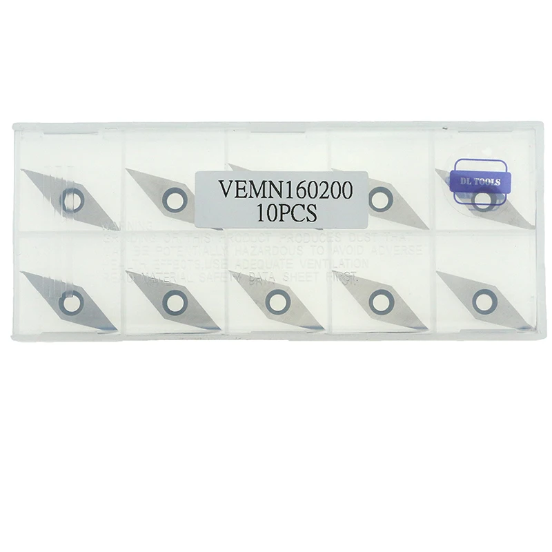 Алмазная твердосплавная вставка с острым заостренным концом для токарного