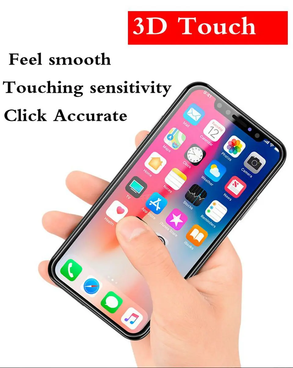 Xwmaki 3D полное покрытие протектор экрана закаленное стекло для Apple iPhone XSmax Xr Xs 11 pro max Blu-Ray большое окно Мягкий край