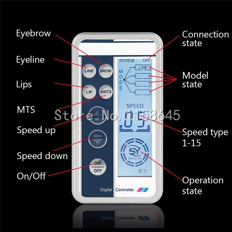 Новые корейские Popual Профессиональный татуаж цифровой татуировки Наборы для глаз
