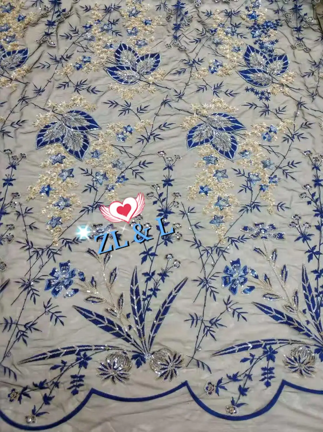 Вечернее платье ткань с блестками 60252 цветов вышивка Африканское кружево