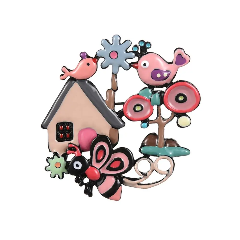 Cring Coco горячая Распродажа красочные эмалированные броши и булавки в виде пчелы