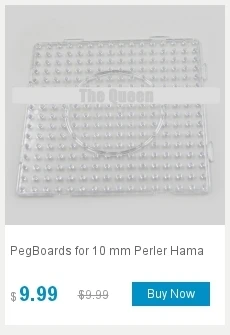 6 шт. квадратные PegBoards для 5 мм/2,6 мм Perler/Хама/плавленые/pix бусины прозрачные связываемые большие PegBoards для детей ремесла подарок DIY ювелирные изделия