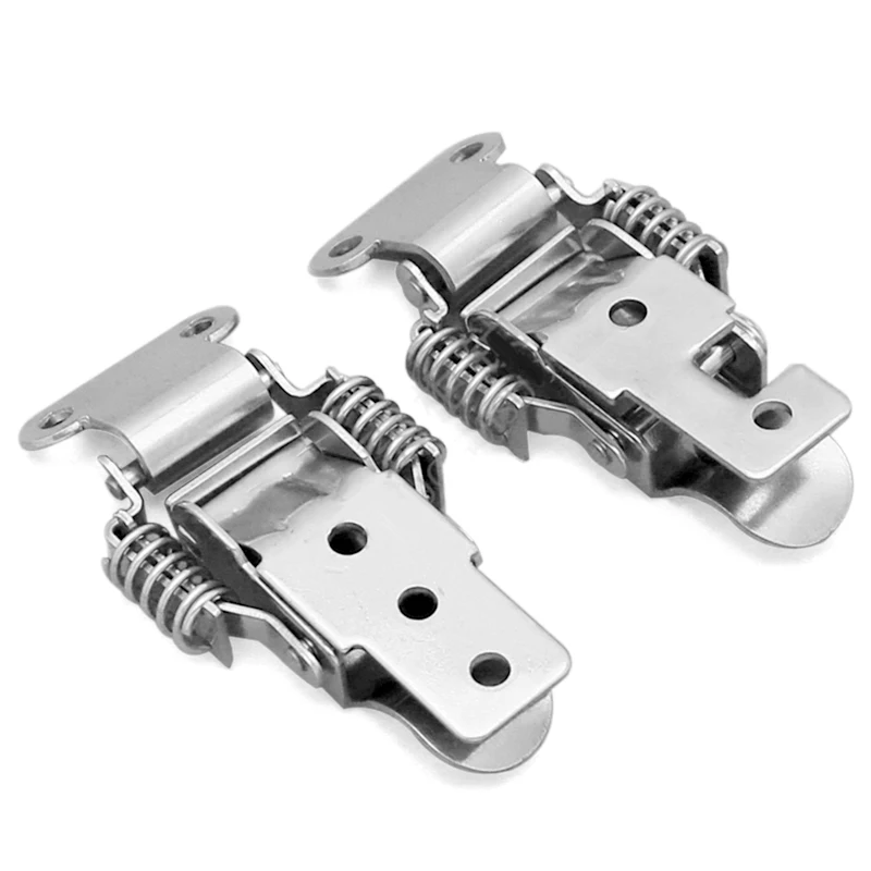 2 шт. 304 пружинная защелка из нержавеющей стали толстый замок с застежкой двойная