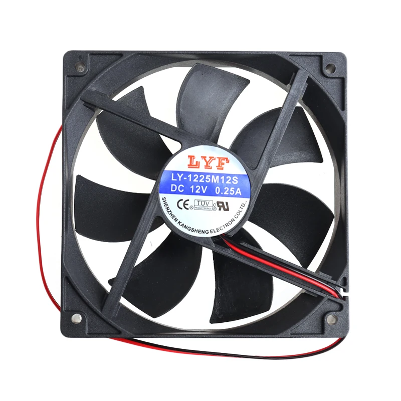 12 см высокоскоростной компьютер DC 12V 2Pin PC чехол система гидравлического