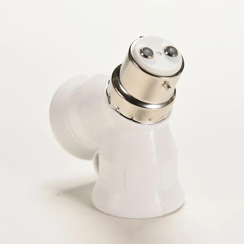 B22 для E27 адаптер конвертер Гнездо Светодиодный Y Форма светильник разделитель