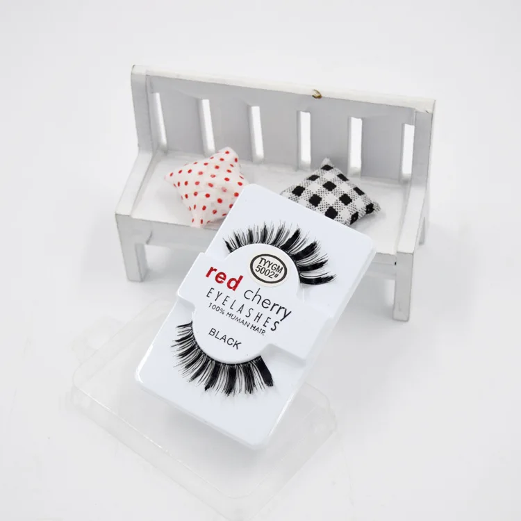 

1 Pair 3D Thick False Lashes Fluffy Strip Eyelashes Long Natural Party Fashion Beauty Eye Lashes Extension Tool